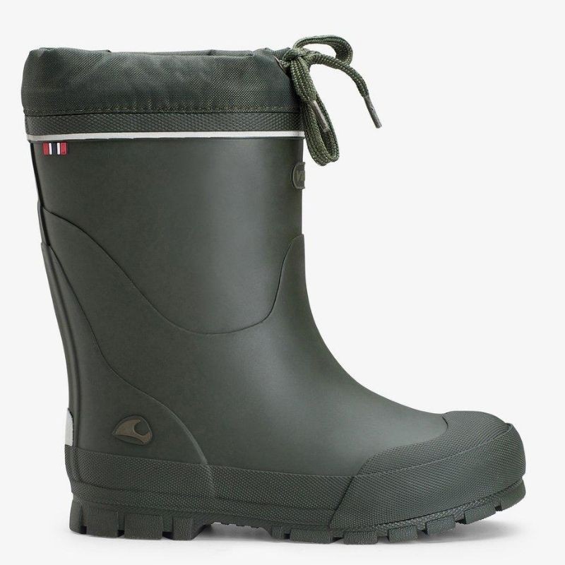 Viking uniseks-kind Jo​l​​y​ Pr​i​n​t​ Th​e​r​m​o​ Regenlaarzen, Blue Multi, 33 EU